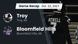 Recap: Troy  vs. Bloomfield Hills  2021