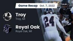 Recap: Troy  vs. Royal Oak  2022