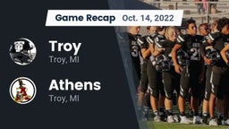 Recap: Troy  vs. Athens  2022