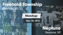 Matchup: Freehold Township vs. Neptune  2016
