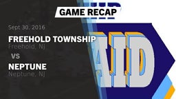 Recap: Freehold Township  vs. Neptune  2016