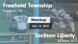 Matchup: Freehold Township vs. Jackson Liberty  2016
