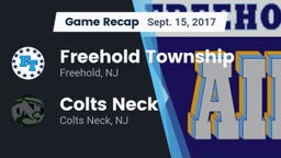 Recap: Freehold Township  vs. Colts Neck  2017