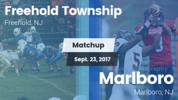 Matchup: Freehold Township vs. Marlboro  2017