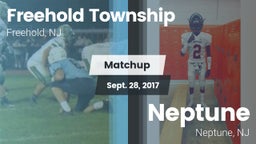 Matchup: Freehold Township vs. Neptune  2017