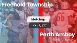 Matchup: Freehold Township vs. Perth Amboy  2017