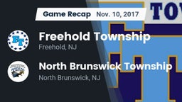 Recap: Freehold Township  vs. North Brunswick Township  2017