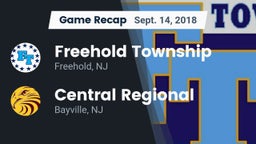 Recap: Freehold Township  vs. Central Regional  2018