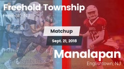 Matchup: Freehold Township vs. Manalapan  2018