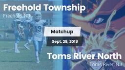 Matchup: Freehold Township vs. Toms River North  2018