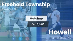 Matchup: Freehold Township vs. Howell  2018