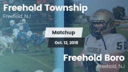 Matchup: Freehold Township vs. Freehold Boro  2018