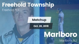Matchup: Freehold Township vs. Marlboro  2018