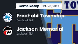 Recap: Freehold Township  vs. Jackson Memorial  2018