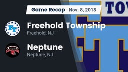 Recap: Freehold Township  vs. Neptune  2018