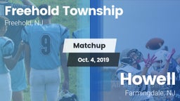 Matchup: Freehold Township vs. Howell  2019