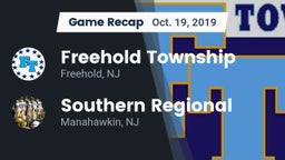 Recap: Freehold Township  vs. Southern Regional  2019