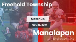 Matchup: Freehold Township vs. Manalapan  2019