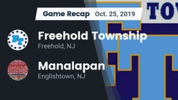 Recap: Freehold Township  vs. Manalapan  2019