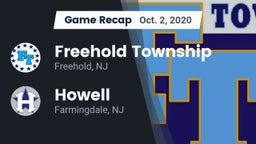 Recap: Freehold Township  vs. Howell  2020