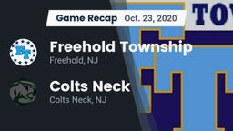 Recap: Freehold Township  vs. Colts Neck  2020