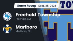 Recap: Freehold Township  vs. Marlboro  2021