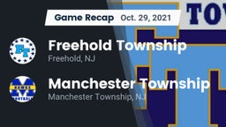 Recap: Freehold Township  vs. Manchester Township  2021