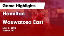 Hamilton  vs Wauwatosa East  Game Highlights - May 3, 2024