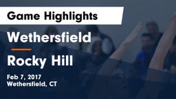 Wethersfield  vs Rocky Hill  Game Highlights - Feb 7, 2017