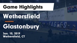 Wethersfield  vs Glastonbury  Game Highlights - Jan. 10, 2019