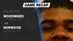 Recap: Woodward  vs. Norwood  2016