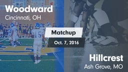 Matchup: Woodward vs. Hillcrest 2016