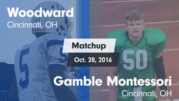 Matchup: Woodward vs. Gamble Montessori  2016