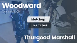 Matchup: Woodward vs. Thurgood Marshall 2017