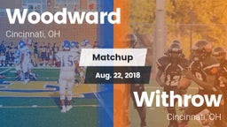 Matchup: Woodward vs. Withrow  2018