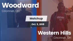 Matchup: Woodward vs. Western Hills  2018