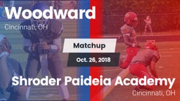 Matchup: Woodward vs. Shroder Paideia Academy  2018