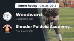Recap: Woodward  vs. Shroder Paideia Academy  2018