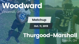 Matchup: Woodward vs. Thurgood-Marshall  2019