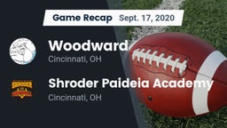 Recap: Woodward  vs. Shroder Paideia Academy  2020
