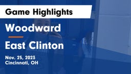Woodward  vs East Clinton  Game Highlights - Nov. 25, 2023
