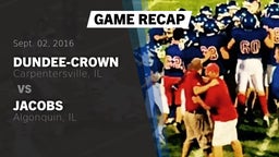 Recap: Dundee-Crown  vs. Jacobs  2016