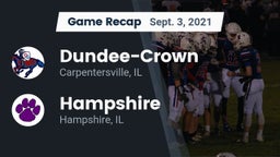 Recap: Dundee-Crown  vs. Hampshire  2021