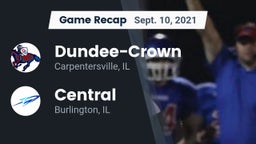 Recap: Dundee-Crown  vs. Central  2021