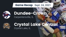 Recap: Dundee-Crown  vs. Crystal Lake Central  2021