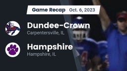 Recap: Dundee-Crown  vs. Hampshire  2023