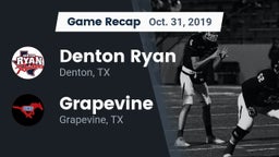 Recap: Denton Ryan  vs. Grapevine  2019