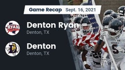 Recap: Denton Ryan  vs. Denton  2021