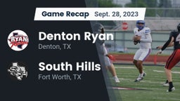 Recap: Denton Ryan  vs. South Hills  2023