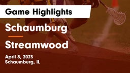 Schaumburg  vs Streamwood  Game Highlights - April 8, 2023